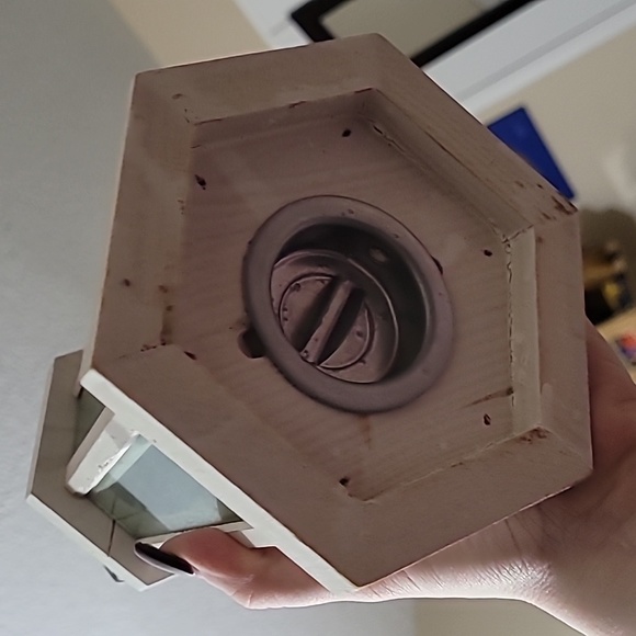 Set of 2 glass Light house candle lanterns - Picture 14 of 14